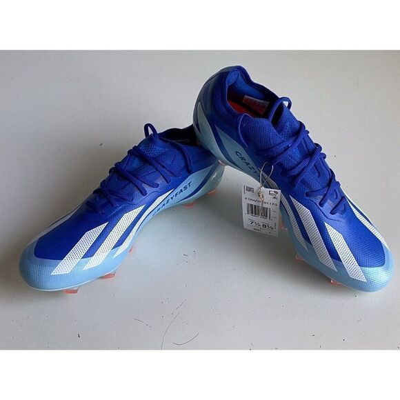 adidas X CRAZYFAST.1 FG Marine Rush Pack Soccer Cleats GY7416 Men 7.5 Women 8.5 - Picture 2 of 12